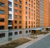 Ход строительства дома 1.1 в ЖК Бирюзова Парк -