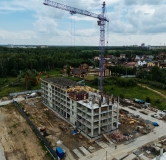 Ход строительства дома 2 в ЖК 12 дворов -