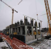 Ход строительства дома 1826 (ГП-76) в ЖК Беринг -