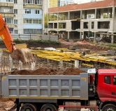 Ход строительства дома литер 1 в ЖК Космос -