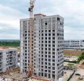 Ход строительства дома № 20, корпус 1 (A) в ЖК Отличие -