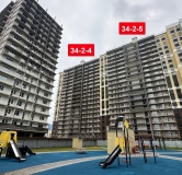 Ход строительства дома 34-2 в ЖК Новое Побережье -