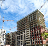 Ход строительства дома 29б, 3 этап, секция 9-11 в ЖК Заря -