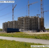 Ход строительства дома 15, корпус 353.1 в ЖК Цветной Город -
