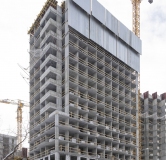 Ход строительства дома 1 в ЖК Страна.Энтузиастов -