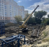 Ход строительства дома 1Ж в ЖК Атмосфера -