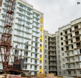 Ход строительства дома 11 в ЖК Родные росы -