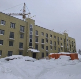 Ход строительства дома 40, 1 этап в ЖК Настроение -