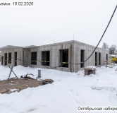 Ход строительства дома корпус 3.3 в ЖК Октябрьская Набережная -