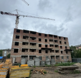 Ход строительства дома 14А, секция 2 в ЖК Классики -