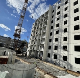 Ход строительства дома 18Б в ЖК На Эльтонской -