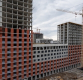 Ход строительства дома 14, корпус 1 в ЖК Остров-сад -