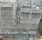 Ход строительства дома № 1 в ЖК Никитин -