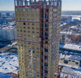 Ход строительства дома секция 2 в ЖК Willart (Виларт) -