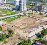 Ход строительства дома 14, корпус 1 в ЖК Остров-сад -