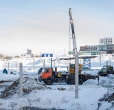 Ход строительства дома 5, 1 этап (35Б) в ЖК Камаполис -