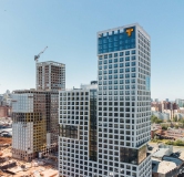 Ход строительства дома литер 1 в ЖК Urbanica -