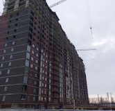 Ход строительства дома Позиция 2.1 в ЖК Октябрь парк -