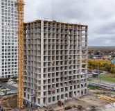 Ход строительства дома № 117, корпус 12 (4А) в ЖК Фатера -