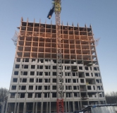 Ход строительства дома 25 в ЖК Один -