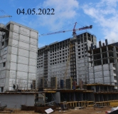 Ход строительства дома № 23 в ЖК Новая Кузнечиха -