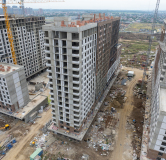 Ход строительства дома Литер 1, квартал 1.3 в ЖК Первое место -
