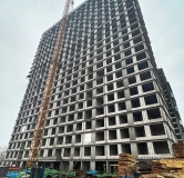 Ход строительства дома 2 в ЖК Роща -