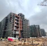 Ход строительства дома 76, корпус 1 в ЖК Заман -