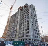 Ход строительства дома № 41 (ГП-1) в ЖК Умный квартал УНО -