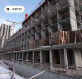 Ход строительства дома Литер 1 в ЖК Порто Ново -