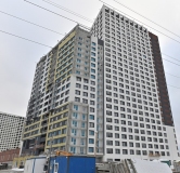 Ход строительства дома 1 в ЖК Новый Виз -