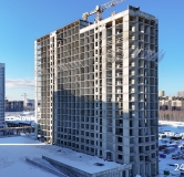 Ход строительства дома № 10 (ГП-2) в ЖК Окинава -