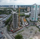 Ход строительства дома 2 в ЖК Комсомольский -