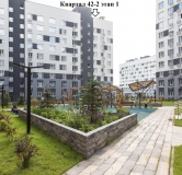 Ход строительства дома № 42-2 (1), У парка в ЖК Южный Город -