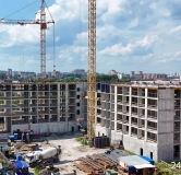 Ход строительства дома Корпус 1 ( ГП-1.1) в ЖК Континент -