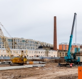 Ход строительства дома 118а, литер С в ЖК Обводный -
