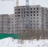 Ход строительства дома 22-12 в ЖК Романтики -