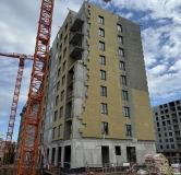 Ход строительства дома корпус 1 в ЖК Счастье в Кольцово -
