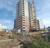 Ход строительства дома 13 в ЖК Уют-Парк -