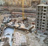Ход строительства дома 39, секция С1, С7, С8 в ЖК Три Девятых -