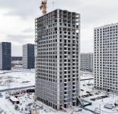 Ход строительства дома № 117, корпус 12 (4А) в ЖК Фатера -