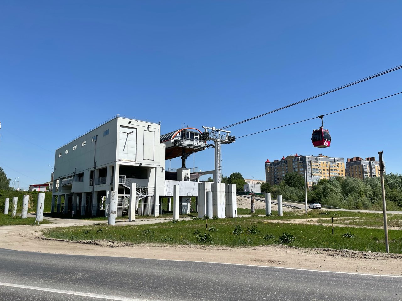 Площадки у канатной дороги в Нижнем Новгороде и на Бору благоустроят к октябрю  - фото 1