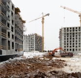 Ход строительства дома 1 в ЖК Солнечный (Эталон) -