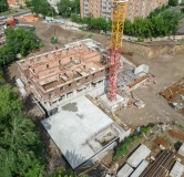 Ход строительства дома № 2, корпус 1 в ЖК По ул. Семафорная -