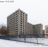 Ход строительства дома 3А.2 в ЖК ЛСР.Большая Охта -