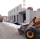 Ход строительства дома 33.1 в ЖК Заручейный -