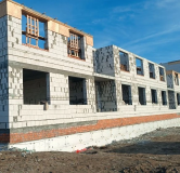 Ход строительства дома 23а в ЖК По ул. Лесная -