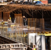 Ход строительства дома секция 2, 2.1 в ЖК Пульсар -