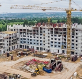 Ход строительства дома 1 в ЖК Теплые кварталы Погода -