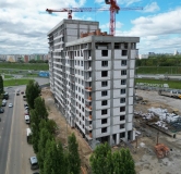 Ход строительства дома № 6.1 в ЖК Подкова на Волге -